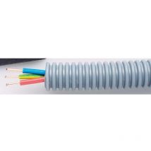 Electricité - Gaine icta préfilée 3 g 1,5 mm², - Longueur 25 m - Diamètre 16 mm