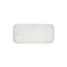 Tapis fond baignoire classique blanc - idmat
