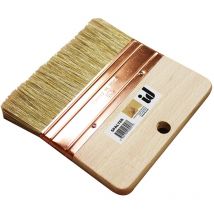 Spalter 120 mm – Flachpinsel mit synthetischen Borsten – Holzgriff – Effekt-Wandfarben auftragen – 0,105 kg