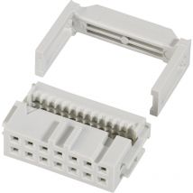 71600-020LF Pfosten-Steckverbinder mit Zugentlastung Rastermaß: 2.54 mm Polzahl Gesamt: 20 Anzah - FCI