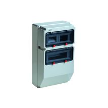 IDE - 1724gm - Coffret étanche Ip67 Pour Prise - 2 Rangées De 13 Modules Pryma