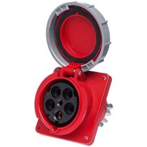 Prise 125a Tétrapolaire 3p+n+t Encastrable - étanche Ip67 - Ide