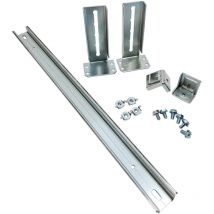 Kit rail din et support de fixation 24 modules pour coffret Atlantic Plus