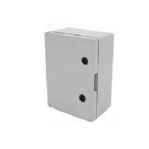 IDE - Coffret abs étanche IP54 600X400X200 Porte opaque - avec plaque de montage