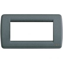 Idea placca 4 module color ardesia 16754.46