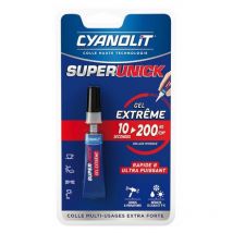 Colle super unick ss solvant 7g blister cyanolit