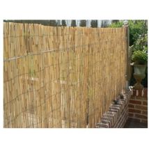 Paillon - Nature - Tiges De Roseaux Naturels Pelés - 5 X 1 M