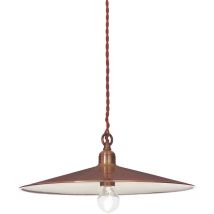 Cantina - 1 Light Large Dome Ceiling Pendant Copper, E27 - Ideal Lux