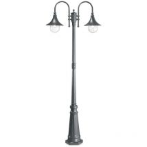 Ideal Lux CIMA - Außenlampe 2 Lichter Anthrazit IP43, E27