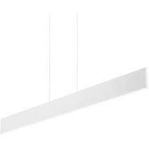 Desk - led 1 Light Ceiling Pendant Bar White - Ideal Lux