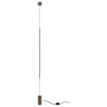 Filo Integrated led Wall Lamp Brass 2700K - Ideal Lux