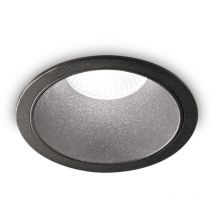 Game Rundes Einbau-Downlight Schwarz 4000K - Ideal Lux