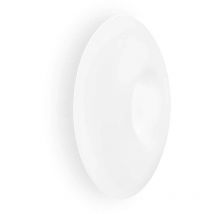 Ideal Lux Glory - 3 Light Large Ceiling Flush Light White, E27