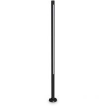Jedi Bolardo exterior led 120cm negro, 3000K, IP65, no regulable - Ideal Lux