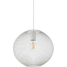 Ideal Lux - net Plafonnier suspendu à structure métallique, 29 cm, blanc