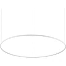 Oracle slim 150 cm nicht dimmbar 2700 k Runde integrierte LED-Deckenleuchte weiß - Ideal Lux