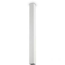 Ideal Lux SKY - Lámpara de techo para montaje en superficie interior 1 luz blanca larga, GU10
