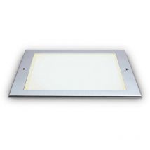 Ideal Lux - taurus Lumière de sol encastrée extérieure à led intégrée large carré en acier 1250Lm 3000K IP67
