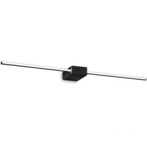 Ideal Lux - theo Aplique led integrado 2 luces negro 900Lm 3000K