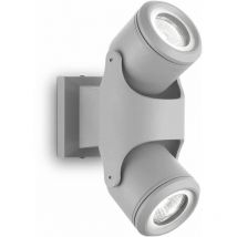 Ideal Lux - xeno Gray wall light 2 bulbs