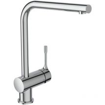 Ideal Standard - Robinet de cuisine bec haut Ceralook chrome + microfibre