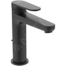 Ideal Standard - Cerafine Nuovo - Mitigeur de lavabo avec bonde, BlueStart, noir soyeux BD771XG