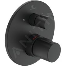 CeraTherm - Mitigeur de bain thermostatique encastré, noir A5814XG - Ideal Standard