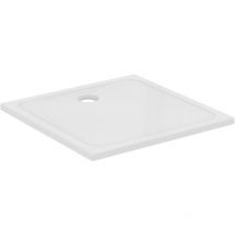 Ideal Standard - connect 2 Receveur à poser ou à encastrer ultraplat 90x90 cm, en céramique, Blanc (R0362YK)