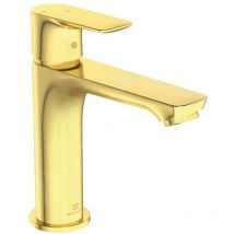 Ideal Standard - Connect Air - Mitigeur de lavabo Grande Slim, Blue Start, Brushed Gold A7016A2