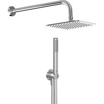 Ideal Standard - Idealrain, Kit doccia 5 pezzi, Set accessori doccia per bagno, BD390AA, Cromato