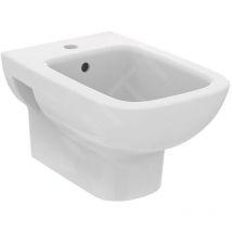Ideal Standard - i.Life a - Bidet suspendu, 355x540 mm, avec trop-plein, trou pour robinetterie, blanc T471801