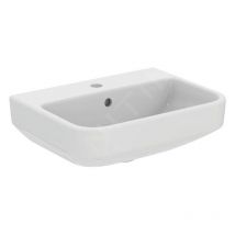 I.Life s - Lavabo 550x370 mm, avec trop-plein, trou pour robinetterie, blanc T458401 - Ideal Standard