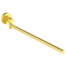 Iom - Porte-serviettes, pivotant, longueur 37 cm, or brossé A7651A2 - Ideal Standard