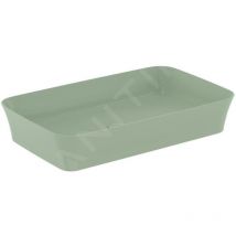 Ipalyss - Lavabo à poser, 650x400 mm, sans trop-plein, Sage E1886X9 - Ideal Standard
