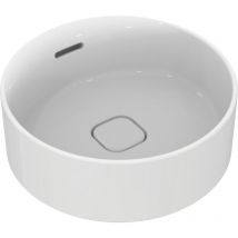 Ideal Standard - Strada ii - Lavabo pour montage à la plaque, diamètre : 380 mm, avec déversoir, blanc T292901
