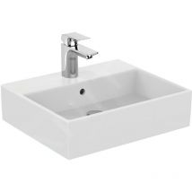 Strada - Lavabo 500x420x145 mm, 1 ouverture pour mitigeur, blanc K081601 - Ideal Standard