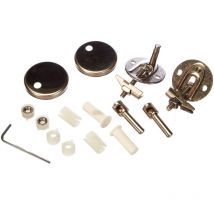 Bigbuy - Ideal Standard T2071Bj Set Cerniere Per Sedile Termoindurente Esedra T6277 Inox