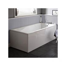Tempo Cube Single Ended Rectangular Bath 1700mm x 700mm 0 Tap Hole (inc Leg Set) - Ideal Standard