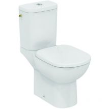 Clarity - Ideal Standard Tempo - Toilettes combinées avec chasse d'eau profond, blanc T331201