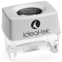 Ideal Tek 818-01 Loupe Sur Pied Grossissement: 8 X Lentille: (ø) 24 Mm Blanc X152111