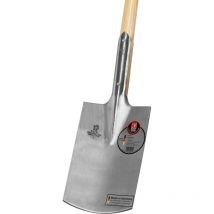 Ideal - spaten Spaten ohne Tritt eks, poliert Gr. 2