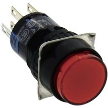 Al6m-m24p-r Al6m-m24p-r Bouton-poussoir Lumineux À Rappel 250 V 1 A 2 X Off/(on) À Rappel Rouge Ip65 1 Pc(s) S111232 - Idec