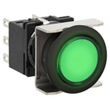 LB6L-M1T64G LB6L-M1T64G Bouton-poussoir lumineux à rappel 250 v, 125 v, 30 v 5 a 2 x Off/(On) à rappel (ø) 22 mm i - Idec