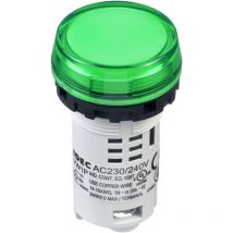 Meldeleuchte Weiß/Grün 230 v 1 St. - Idec