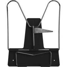 Idena - 12085 - Supporto di lettura con manico in metallo, nero, 1 pz.