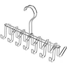 Idesign - Perchero de corbatas de metal para vestidor