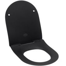 Idevit - Alfa - Abattant Softclose noir mat (AL030SBL)