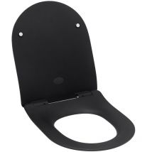 Idevit - Alfa - Sella Softclose nero opaco (AL030SBL)
