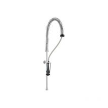 Idral - Gruppo doccia prelavaggio stoviglie H900mm per installazione su rubinetti o miscelatori 09400 Cromato - Ottone