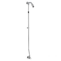 Idral - Kit de grifo de ducha mural temporizado modern con rociador 09031/E y tubo de conexión